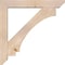 Ekena Millwork Imperial Slat Smooth Bracket w/ Offset Brace, Douglas Fir, 7 1/2"W x 48"D x 48"H BKT0806X48X48IMP06SDF - alternate 2